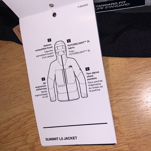 NWT The North Face Summit L5 FUTURELIGHT Jacket - Picture 14 of 16